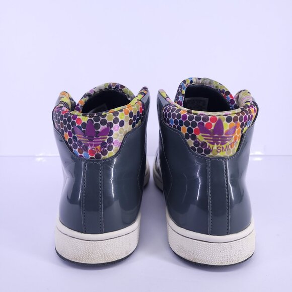 Adidas Stan Smith Mid W BH Gray Multicolor Polka Dot Sneakers Sz 9 Art 280968 - Picture 7 of 16